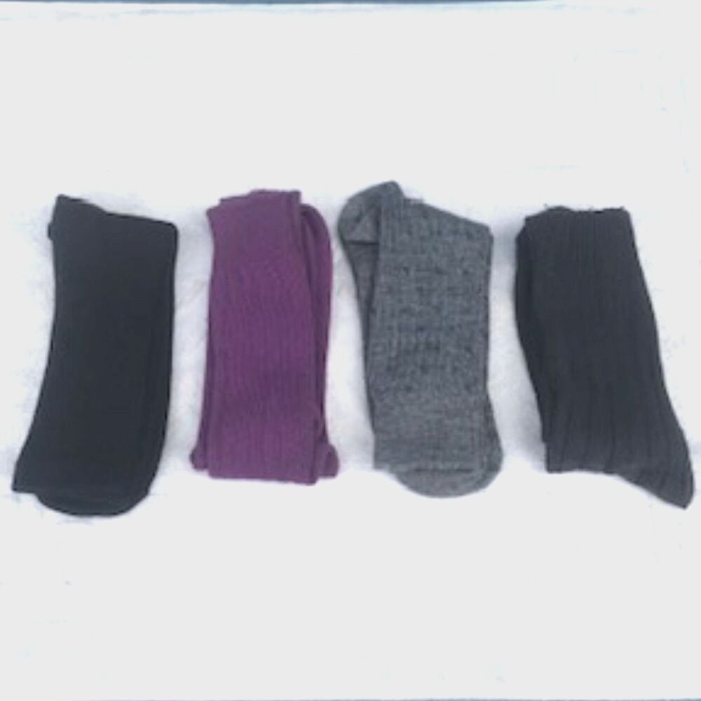Size: 6-12 Dress Socks . {4} Pairs ................. Assortment Bundle